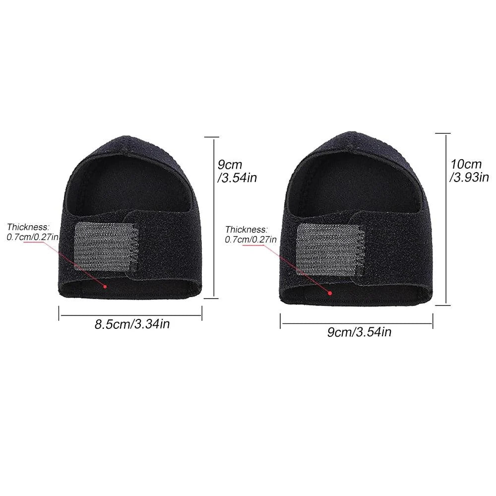 1 Pair Gel Heel Pad for Heel Pain Plantar Fasciitis, UK Heel Cups for Men & Women, Heel Support for Foot Pain,Spur,Cracked,Tendinitis - Ammpell  
