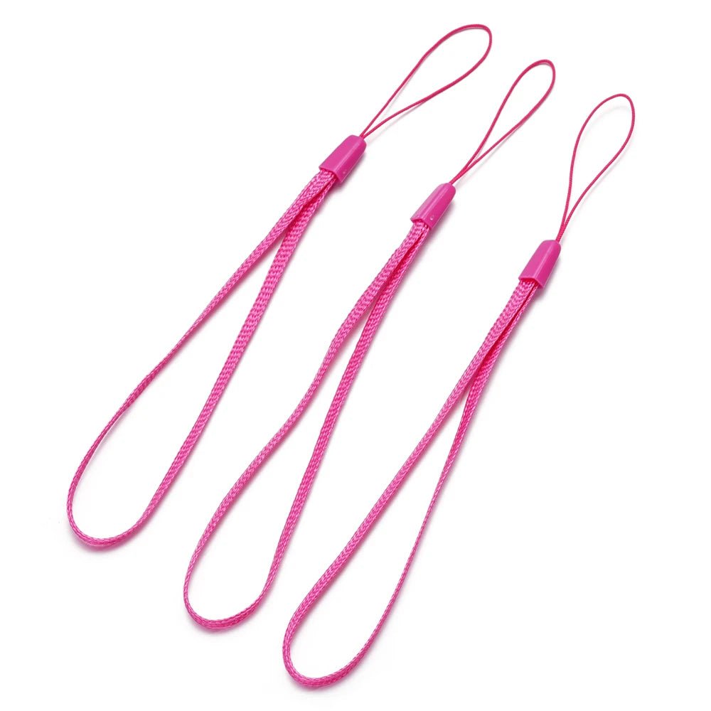 10-20pcs/lot Nylon Long Phone Hooks Ropes Card Lanyard Cord For Handbag Bag Key Jewelry Accessories Making Supplies Crafts - Ammpell