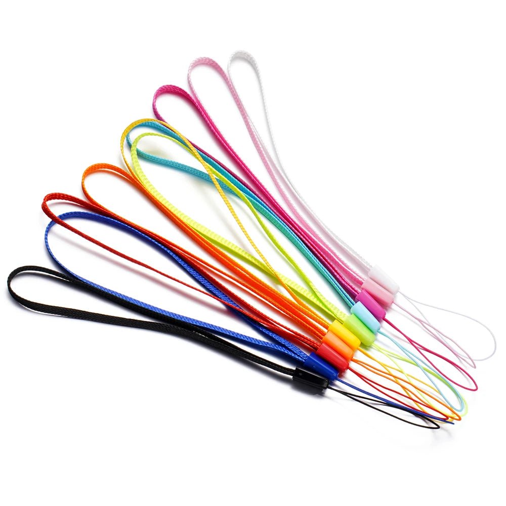 10-20pcs/lot Nylon Long Phone Hooks Ropes Card Lanyard Cord For Handbag Bag Key Jewelry Accessories Making Supplies Crafts - Ammpell