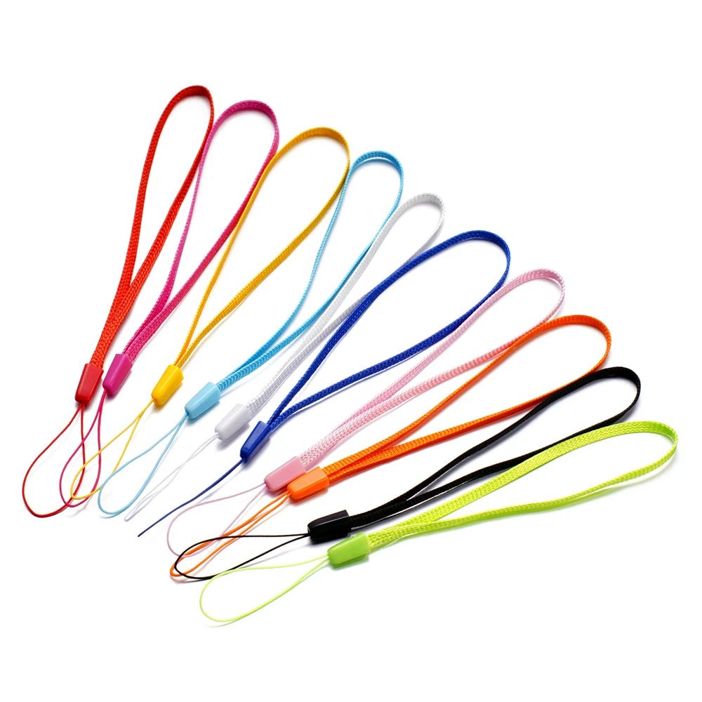 10-20pcs/lot Nylon Long Phone Hooks Ropes Card Lanyard Cord For Handbag Bag Key Jewelry Accessories Making Supplies Crafts - Ammpell