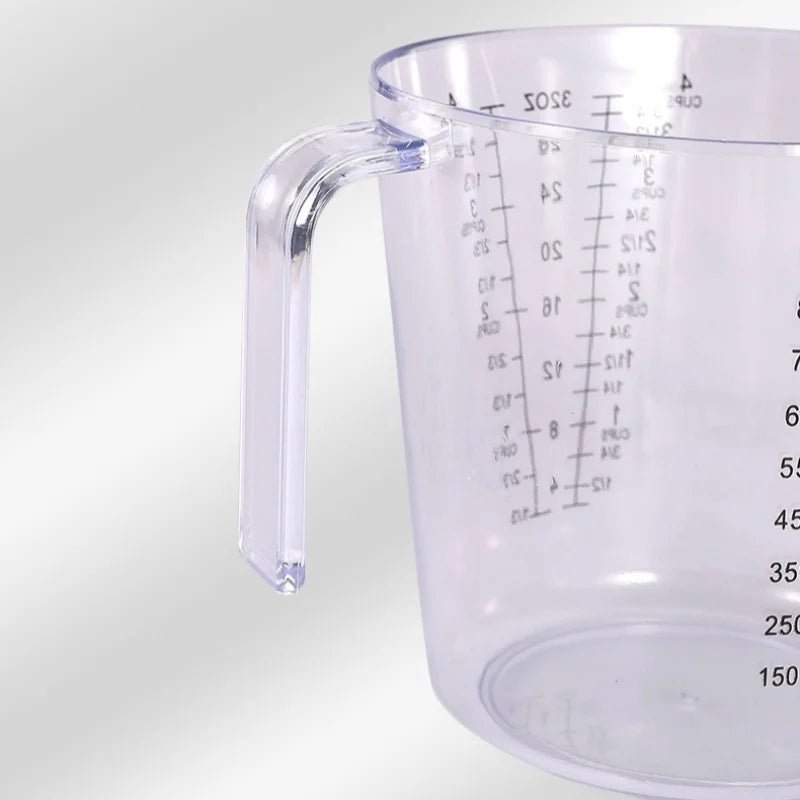 150/300/600/1000ml Measuring Cup with Scale Handle Plastic Tip Mouth Jug Cup Transparent Pour Spout Mixing Cup Measuring Tool - Ammpell