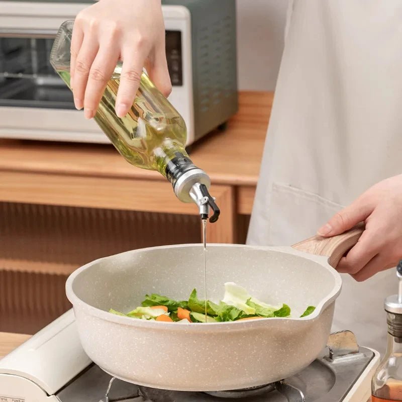 150ML/250ML/500ML Oil Pot Plastic Leak-proof Kitchen Seasoning Soy Sauce Vinegar Bottle Transparent Olive Oil Bottle - Ammpell