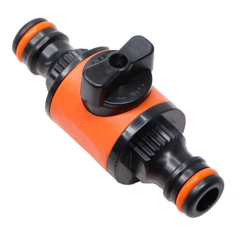 16mm Garden Hose Shut-Off Valve Quick Connector, 1 or 2 Pack - Ammpell