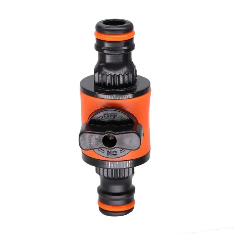 16mm Garden Hose Shut-Off Valve Quick Connector, 1 or 2 Pack - Ammpell