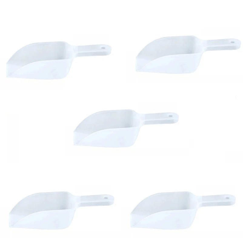 1Pcs Plastic Ice Scoops Mini Transparant Ice Shovel Party Bar Buffet Kitchen Gadget For Candy Dessert Grain Dry Goods Shovel - Ammpell
