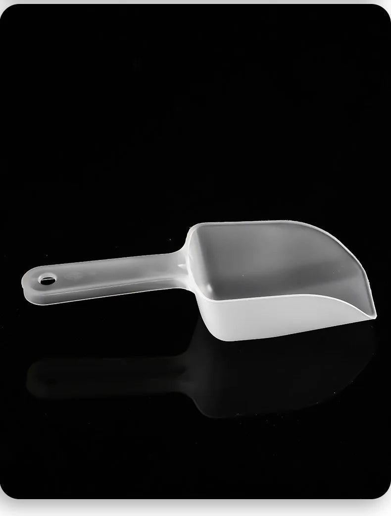 1Pcs Plastic Ice Scoops Mini Transparant Ice Shovel Party Bar Buffet Kitchen Gadget For Candy Dessert Grain Dry Goods Shovel - Ammpell