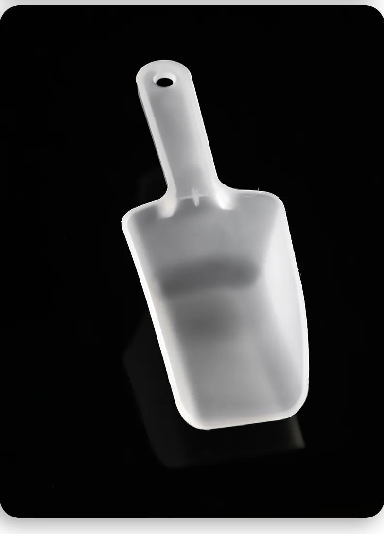 1Pcs Plastic Ice Scoops Mini Transparant Ice Shovel Party Bar Buffet Kitchen Gadget For Candy Dessert Grain Dry Goods Shovel - Ammpell
