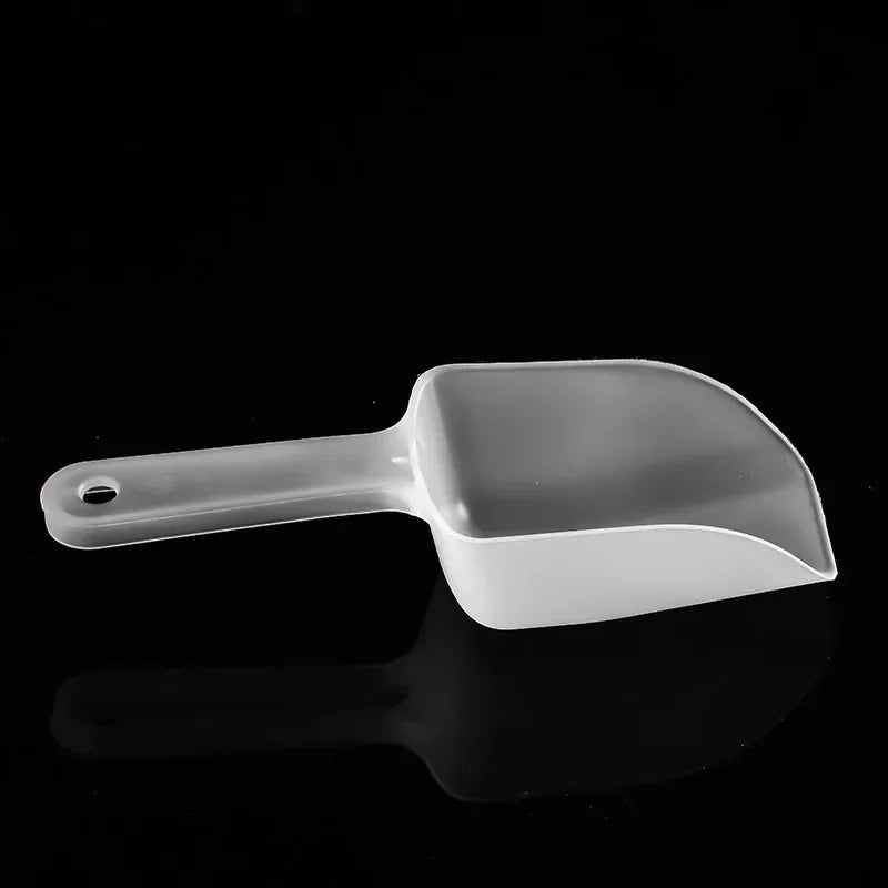 1Pcs Plastic Ice Scoops Mini Transparant Ice Shovel Party Bar Buffet Kitchen Gadget For Candy Dessert Grain Dry Goods Shovel - Ammpell