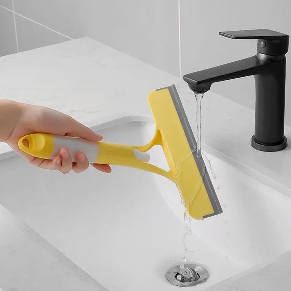 2-in-1 Window Squeegee with Built-In Spray Bottle - Ammpell