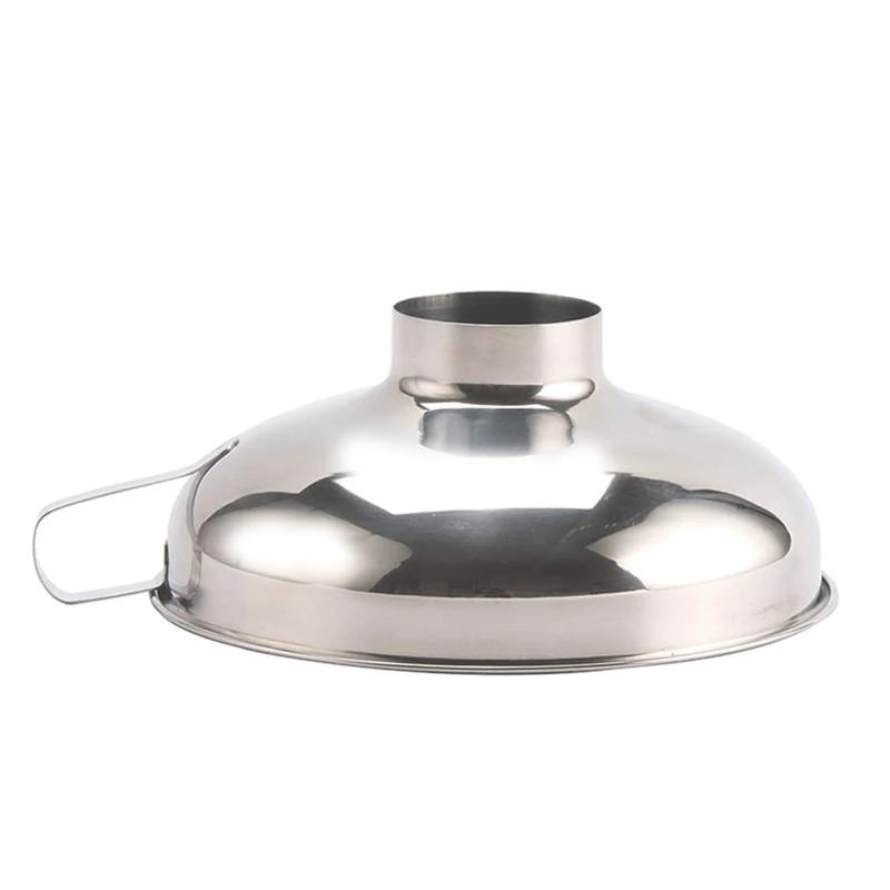 Stainless Steel Wide Mouth Funnel for Jars and Canning, Small or Big