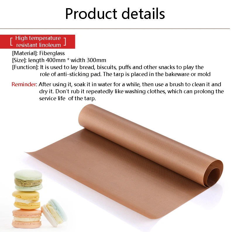 Reusable Non-Stick Baking Sheet, 40 x 30cm or 40 x 60cm