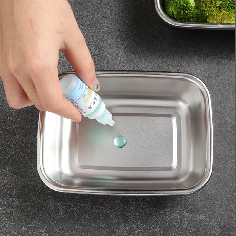 304 Stainless Steel Leakproof Lunch Box, 220ml to 2900ml