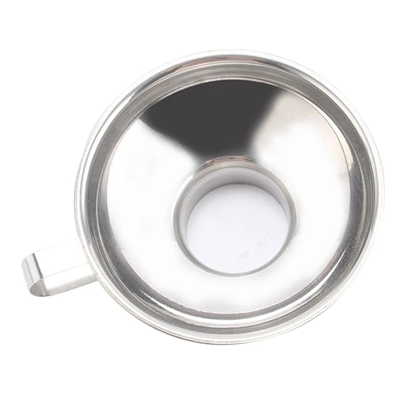Stainless Steel Wide Mouth Funnel for Jars and Canning, Small or Big