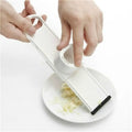 2-in-1 Ginger and Garlic Slicer and Grinder, Manual Kitchen Chopper