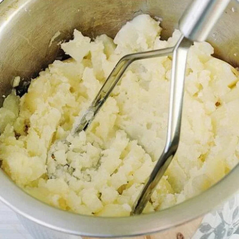 Stainless Steel Potato Masher, Wave Head