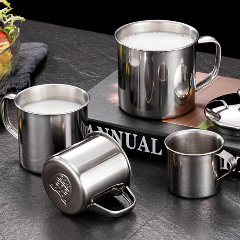 Stainless Steel Travel Mug and Camping Cup, 50 to 400ml