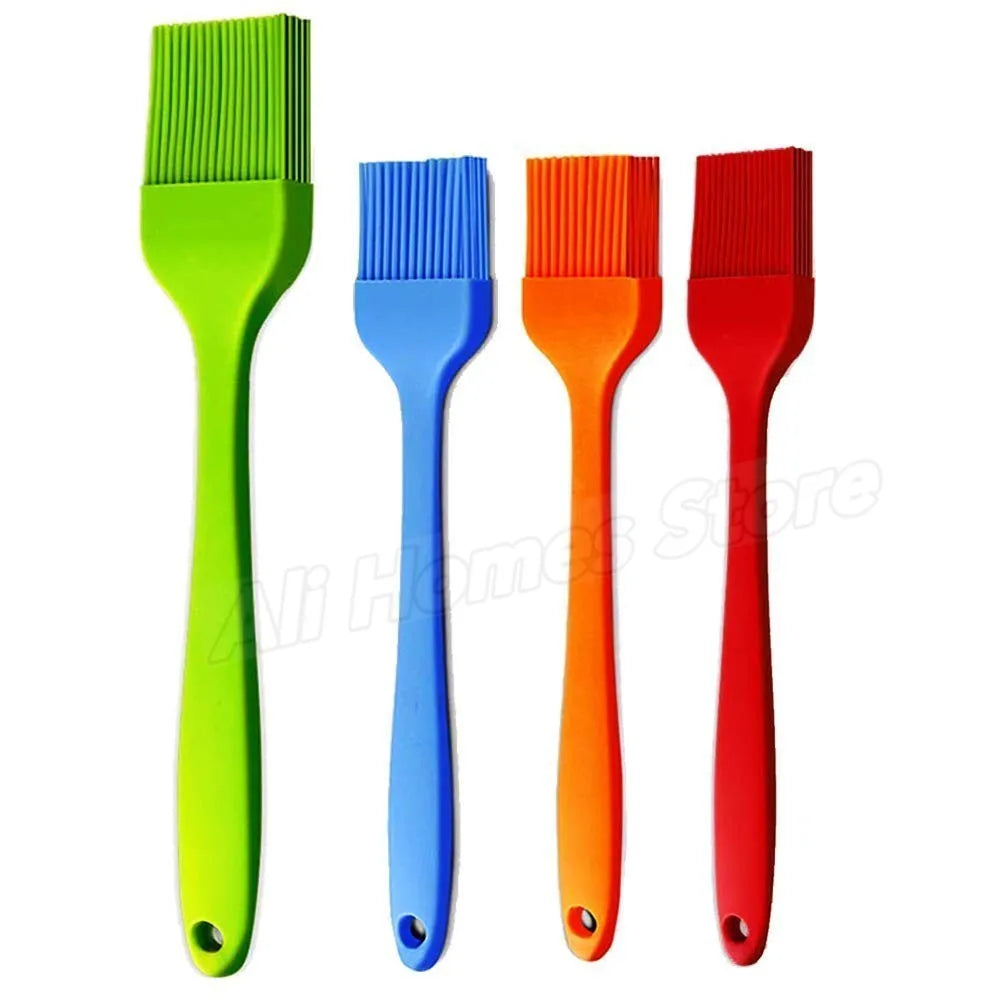 Silicone Basting and Pastry Brushes, Packs of 1 to 3