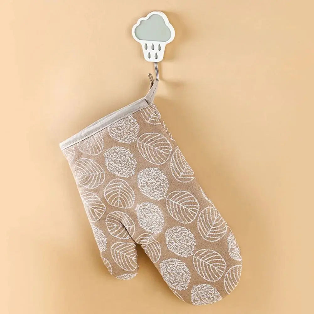 Padded Microwave Gloves, Kitchen Mitts for Dishes and Trays, 26 x 13 cm