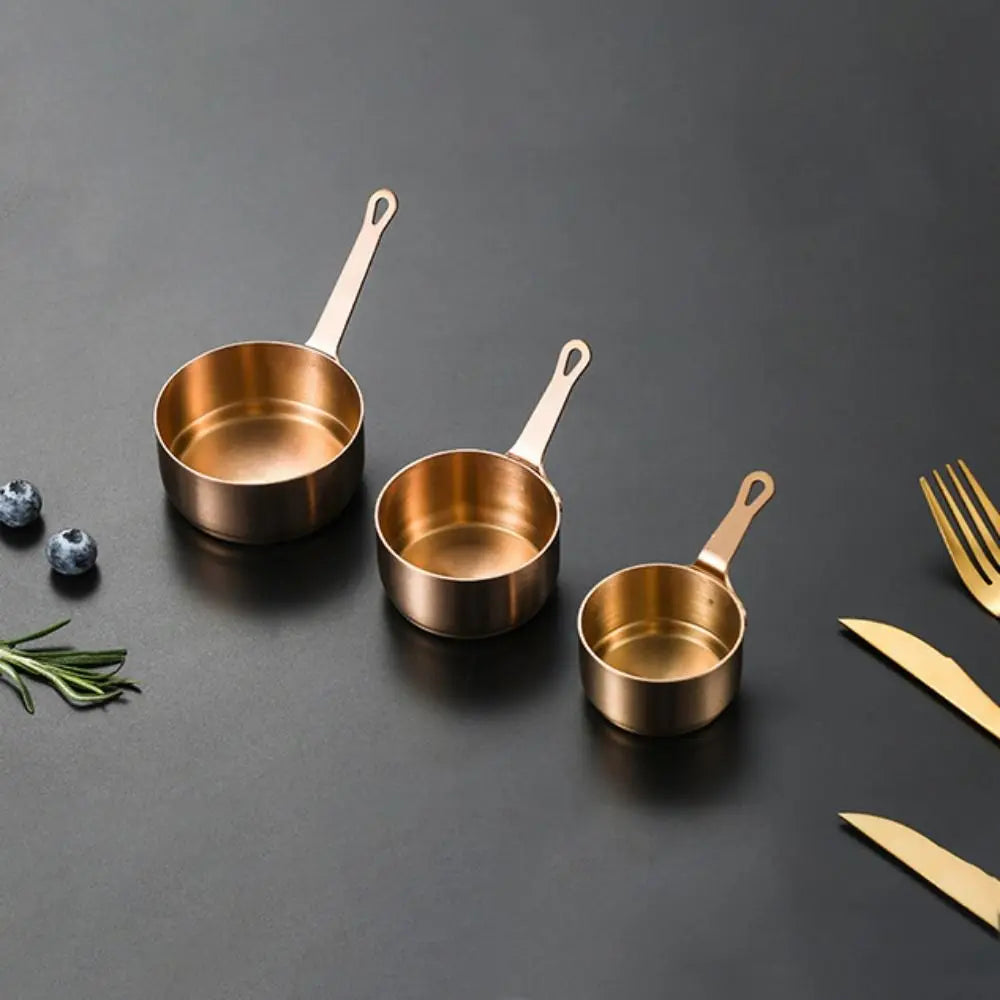 Stainless Steel Mini Sauce Cups with Handle, 50 to 100ml