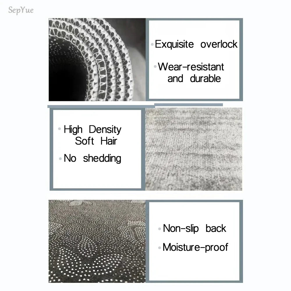 Soft Washable Kitchen Floor Mat and Runner, Anti-Slip, 40 to 160cm