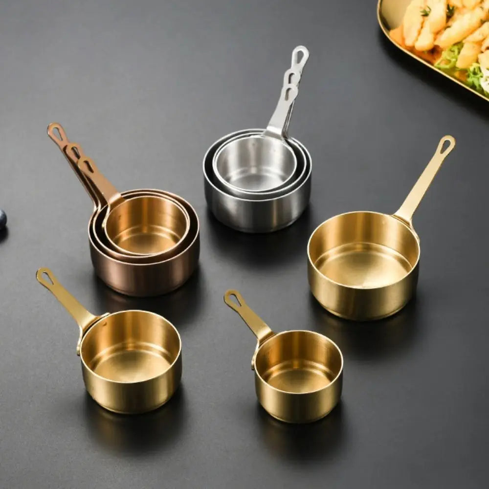 Stainless Steel Mini Sauce Cups with Handle, 50 to 100ml