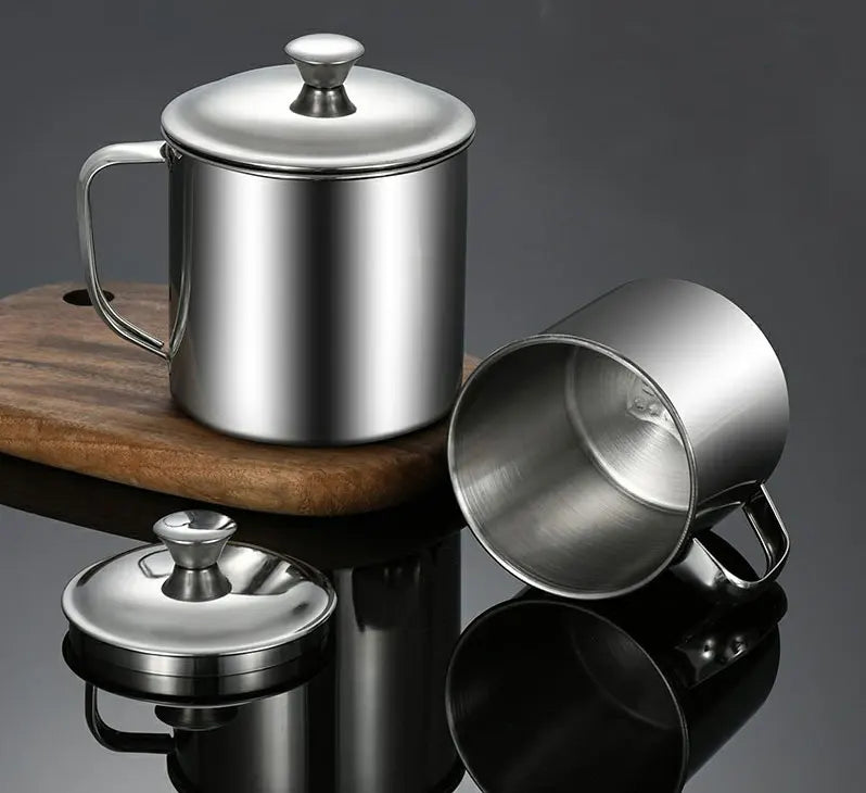 Stainless Steel Travel Mug and Camping Cup, 50 to 400ml