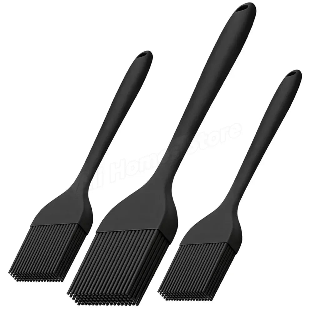 Silicone Basting and Pastry Brushes, Packs of 1 to 3