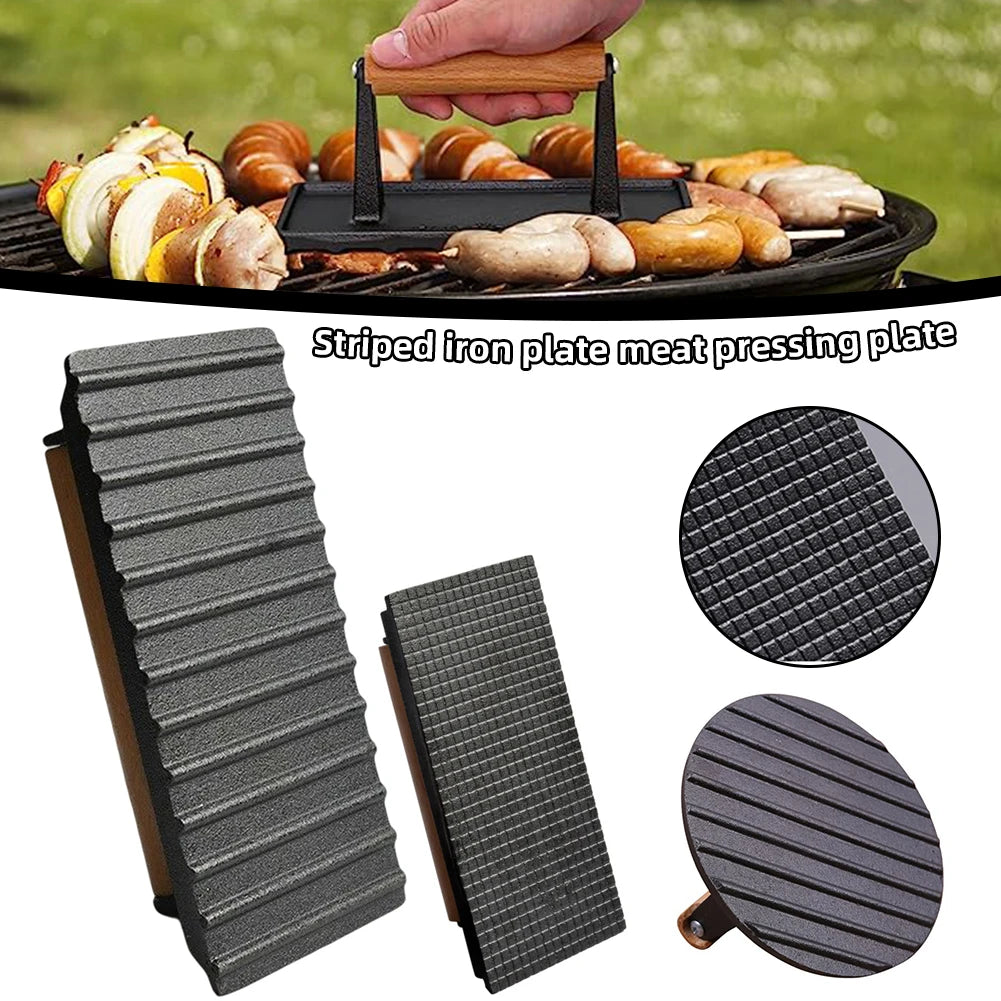 Heavy-Duty Burger and Steak Press with Handle