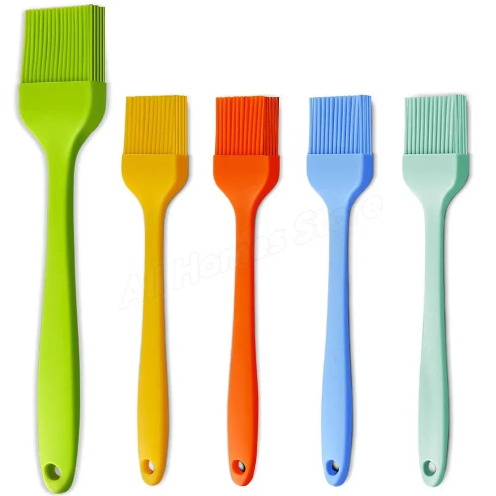 Silicone Basting and Pastry Brushes, Packs of 1 to 3