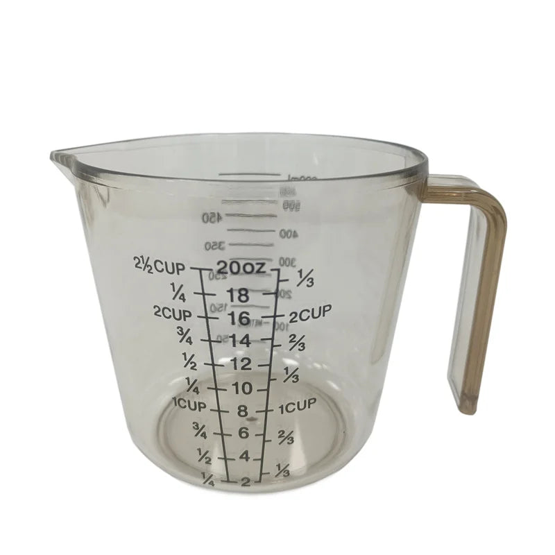 Plastic Measuring Jug with Scale, 150ml to 1000ml