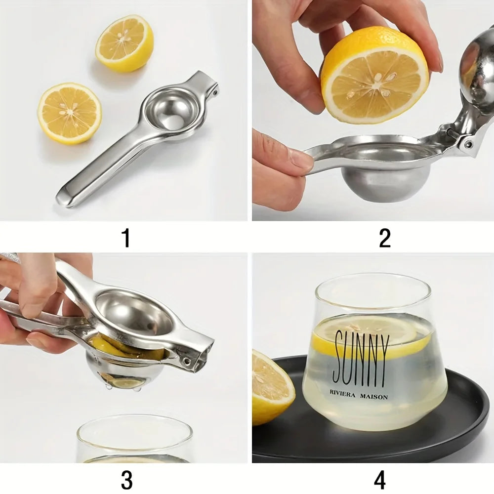 Stainless Steel Manual Lemon and Lime Squeezer