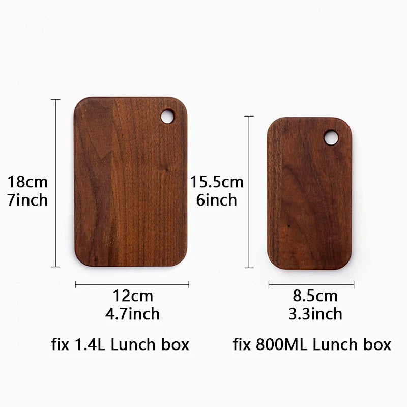 Walnut Wood Mini Chopping Board, Double Sided, 6 or 7 Inch