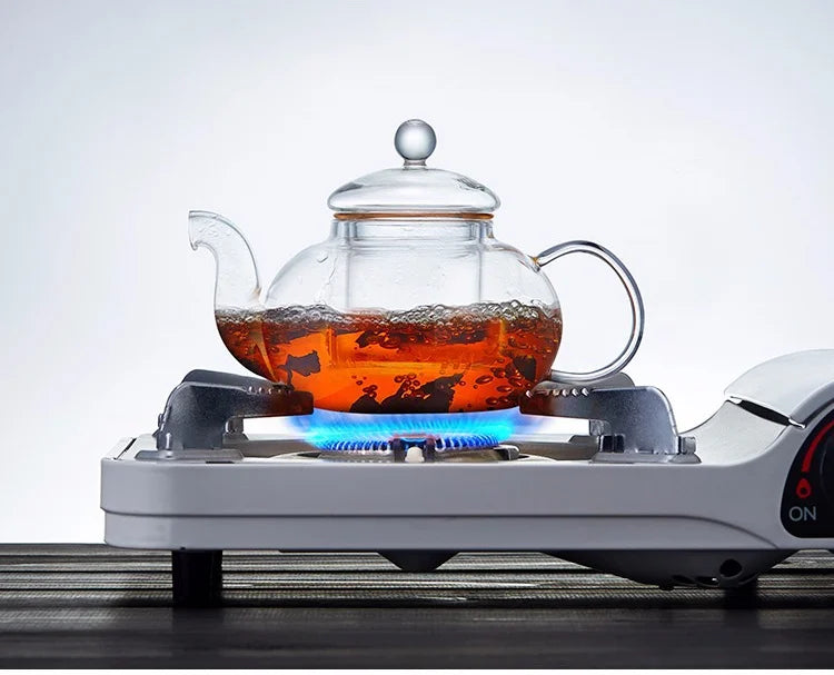 400ml/1000ml Heat-resistant Glass Tea Pot Flower Kettle Kung Fu Teawear Set Tea Strainer Infuser Puer Oolong Barley Pot Teaware
