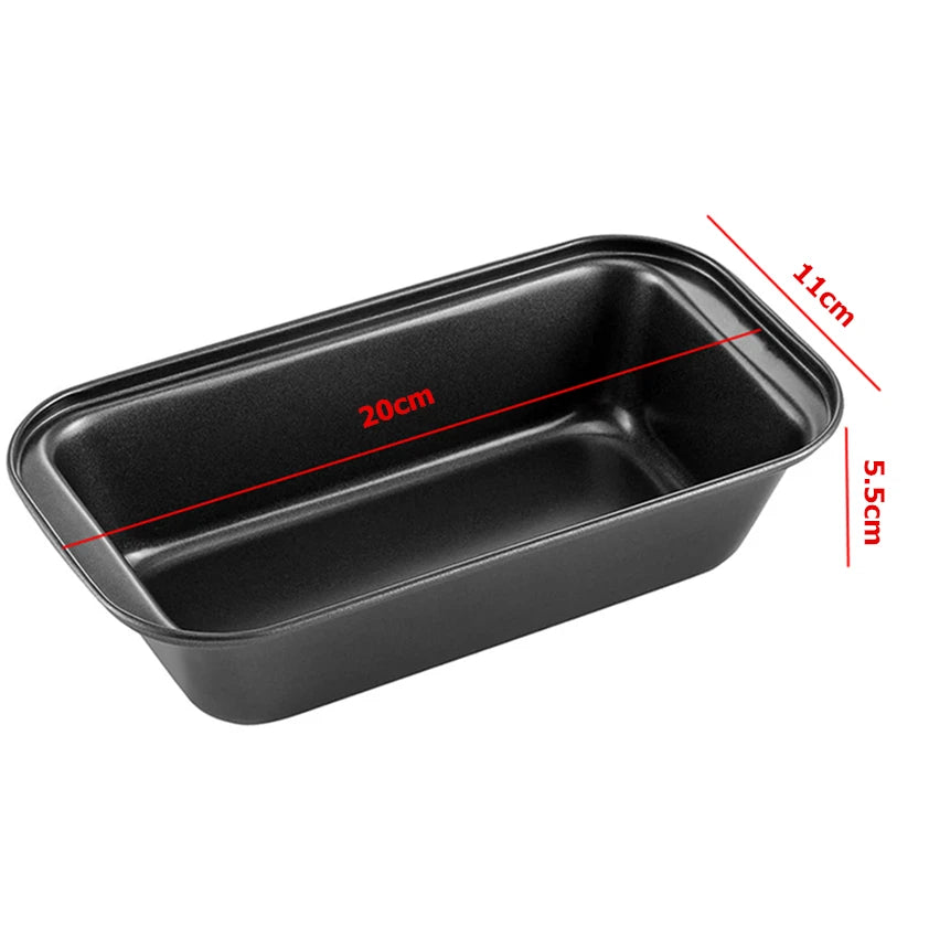 Nonstick Carbon Steel Loaf Pan, Bread, Brownie and Meatloaf Tin, 5 Sizes