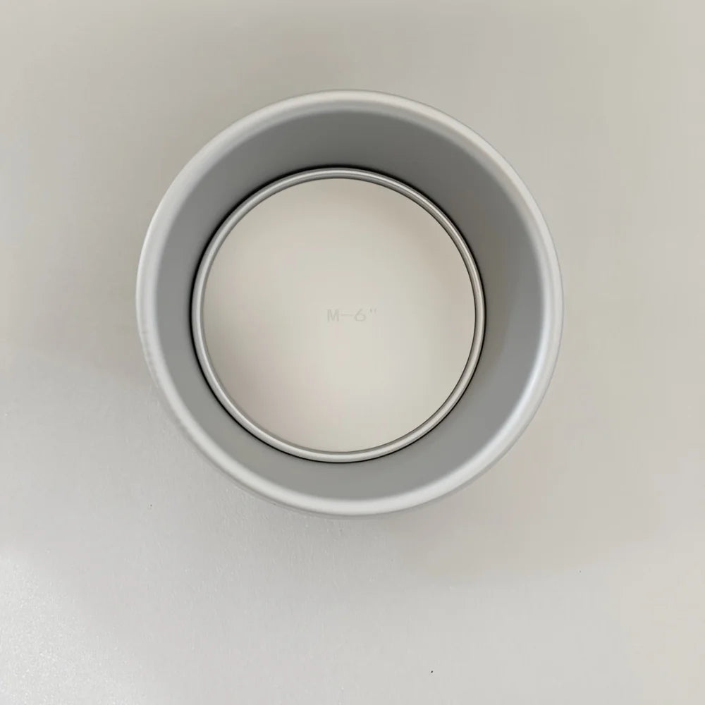 Layered Round Cake Molds with Removable Base, 4, 6 or 8 Inch