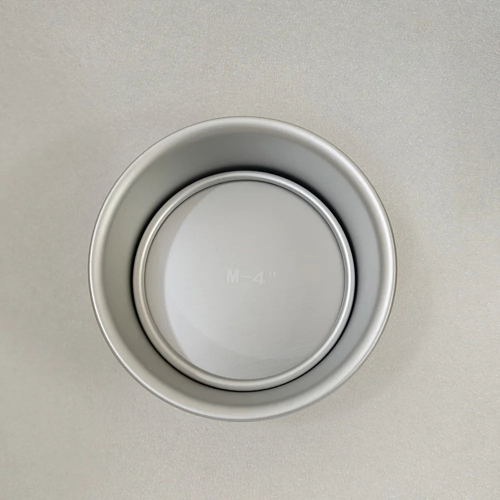 Layered Round Cake Molds with Removable Base, 4, 6 or 8 Inch