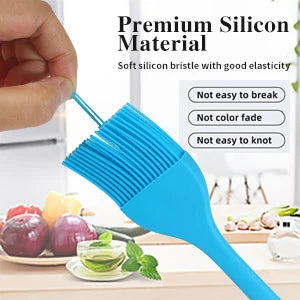 Silicone Basting and Pastry Brushes, Packs of 1 to 3