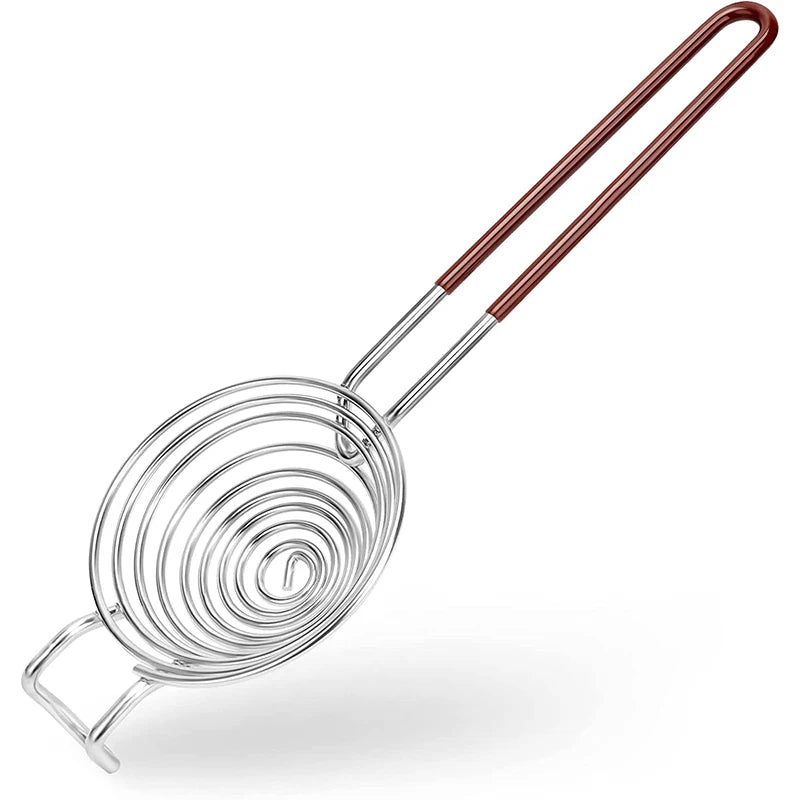 Stainless Steel Egg Separator with Long Handle, Egg Yolk and White Divider