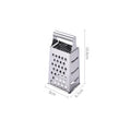 Stainless Steel 4 Sided Box Grater, Cheese and Vegetable Slicer, 6, 8 or 9 Inch