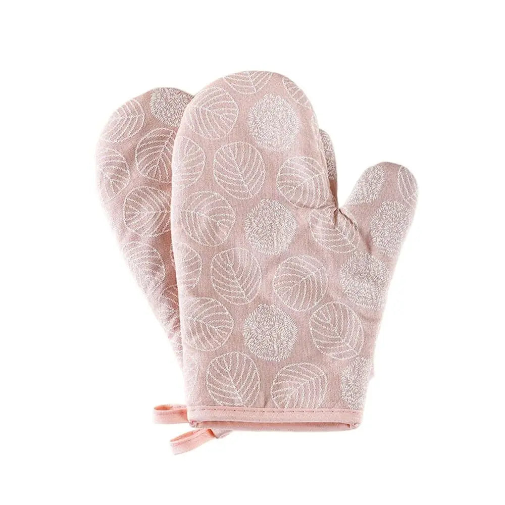 Padded Microwave Gloves, Kitchen Mitts for Dishes and Trays, 26 x 13 cm
