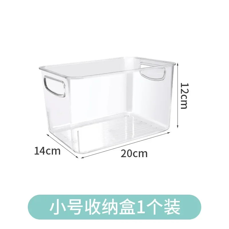 Fridge Organiser Bins and Rolling Can Dispenser