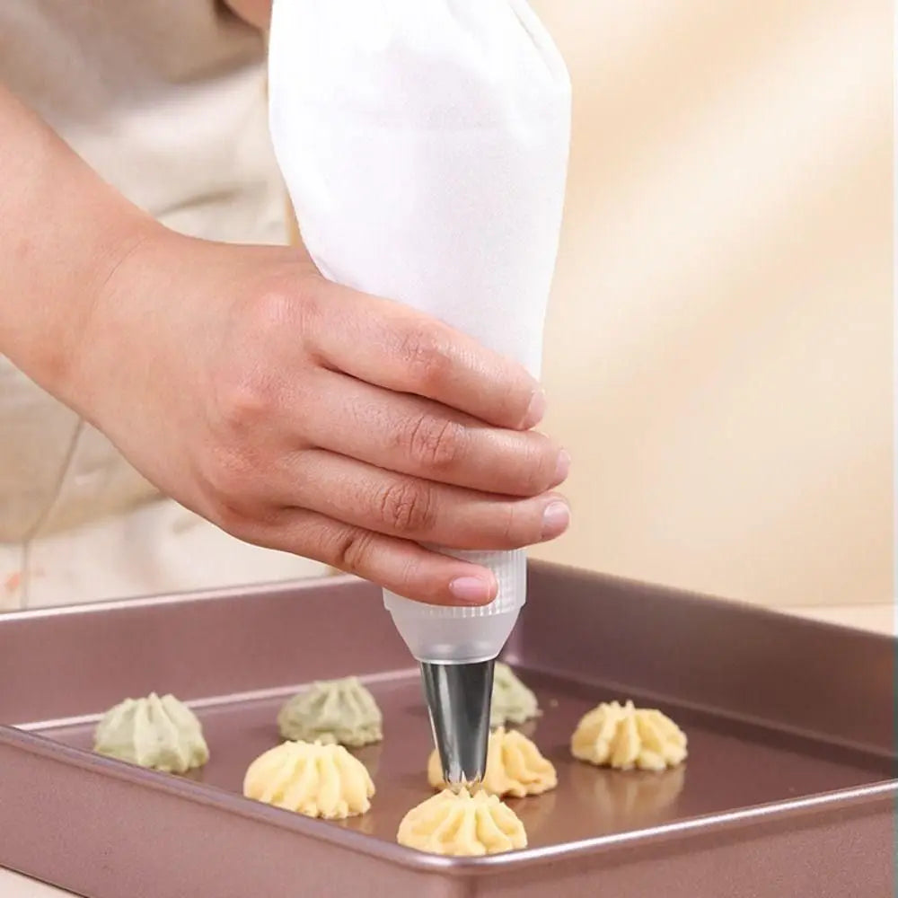 DIY Cupcake Pastry Piping Bag New Reusable Cotton Kitchen Cookie Bakeware Kitchen Accessories Thicken Cake Decoration