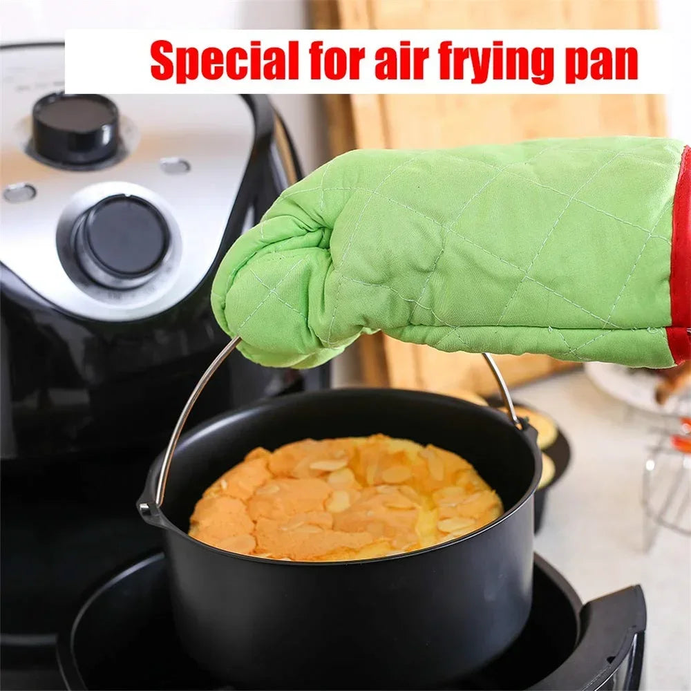 Round Nonstick Cake Mould Pan with Handles, 6, 7 or 8 Inch, for Oven and Air Fryer