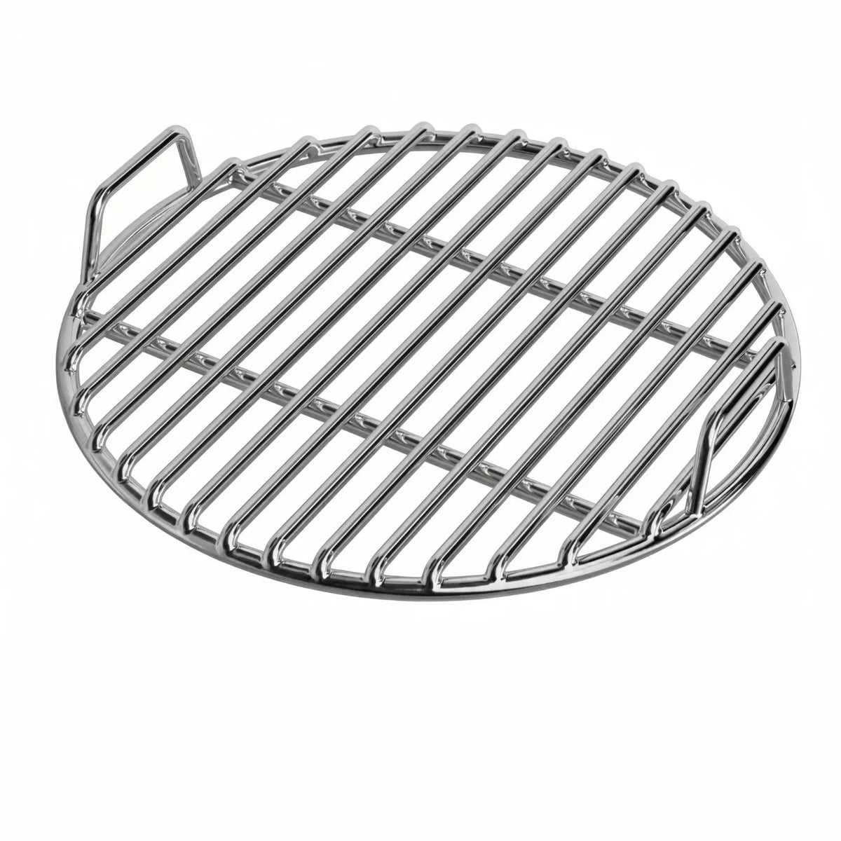 Barbecue Grill Rack Stainless Steel Circular Grate with Handles Grill Tool for Roasted Meat Outdoor BBQ