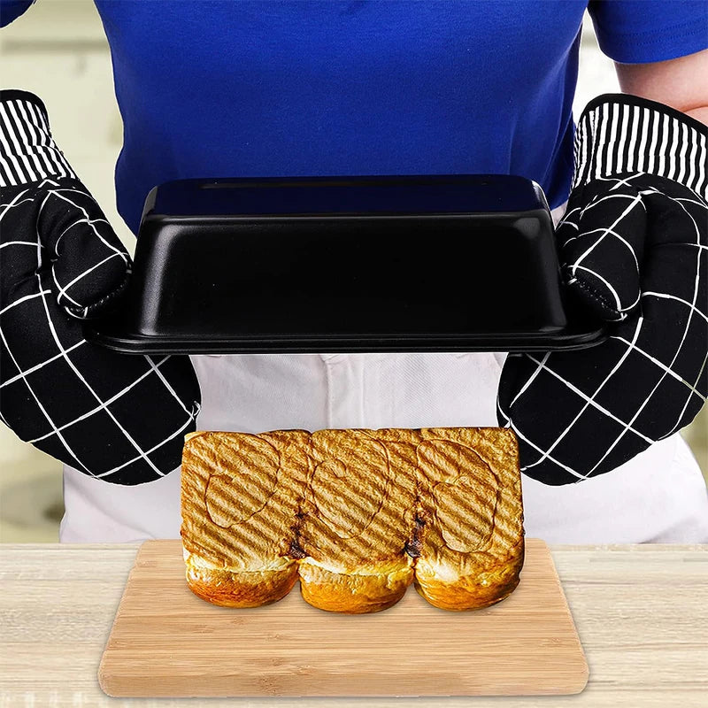 Nonstick Carbon Steel Loaf Pan, Bread, Brownie and Meatloaf Tin, 5 Sizes