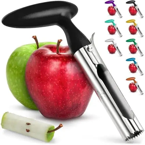 1PC Premium Stainless Steel Kitchen  Apple Corer Tool Ultra Sharp Easy to Use & Clean Durable Fruit Corer Remover