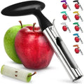 1PC Premium Stainless Steel Kitchen  Apple Corer Tool Ultra Sharp Easy to Use & Clean Durable Fruit Corer Remover