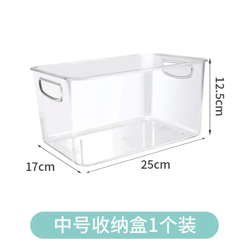 Fridge Organiser Bins and Rolling Can Dispenser