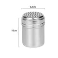 Stainless Steel Seasoning Shaker with Rotating Lid