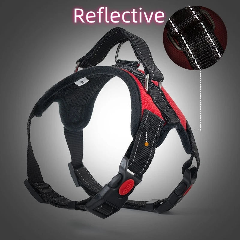 Adjustable Dog Harness Vest for Small, Medium and Large Dogs